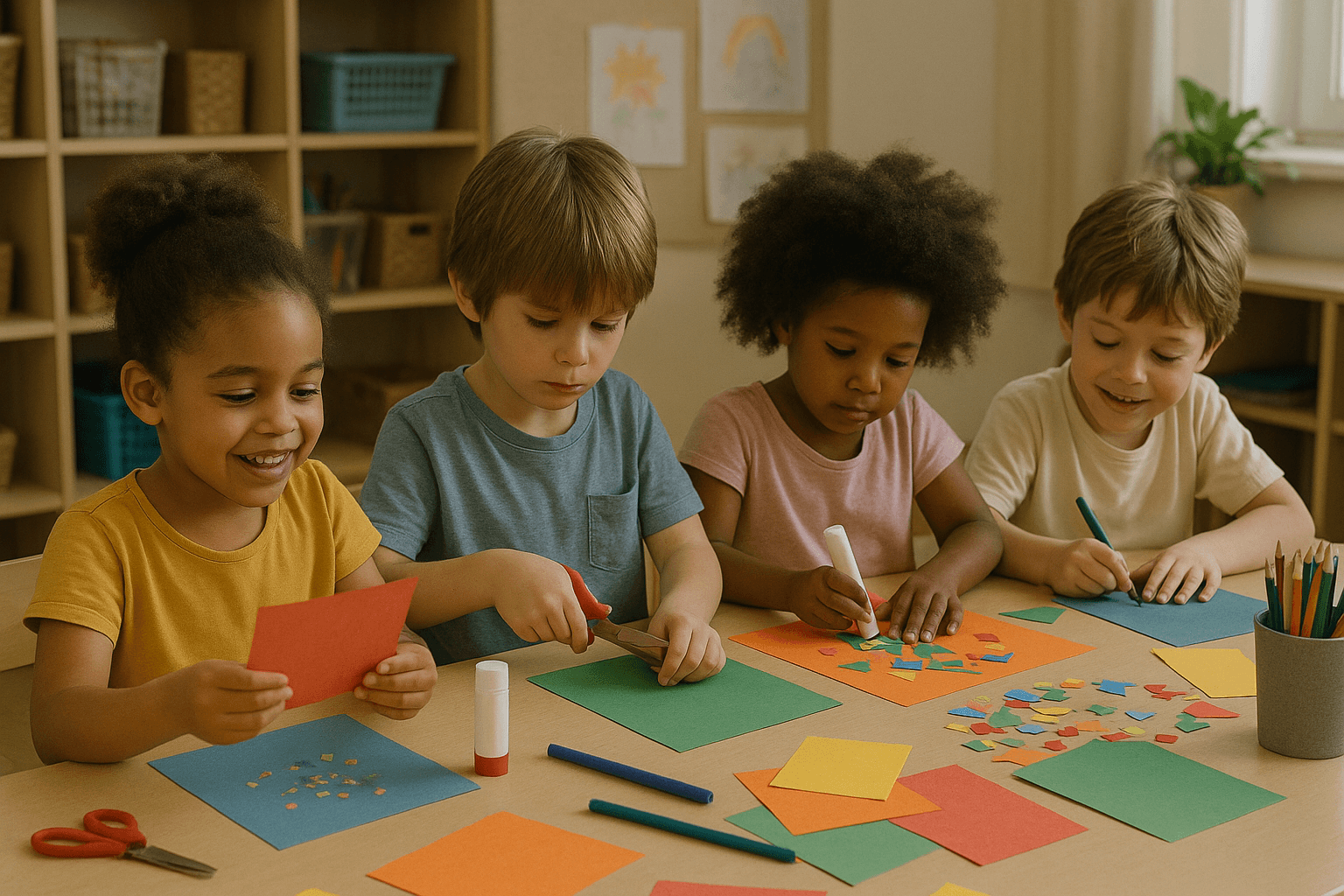 Promotional image for the Arts & Crafts class